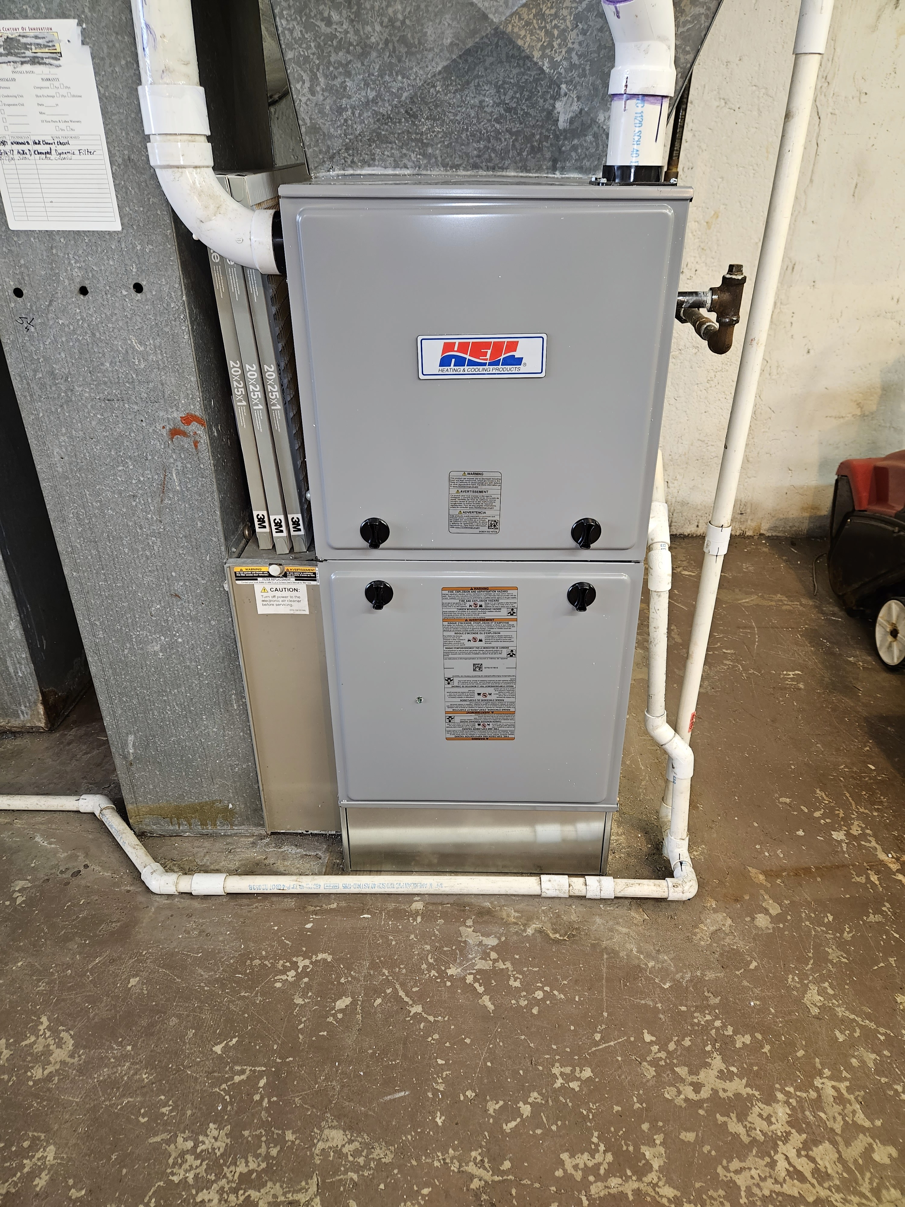 Furnace Installed